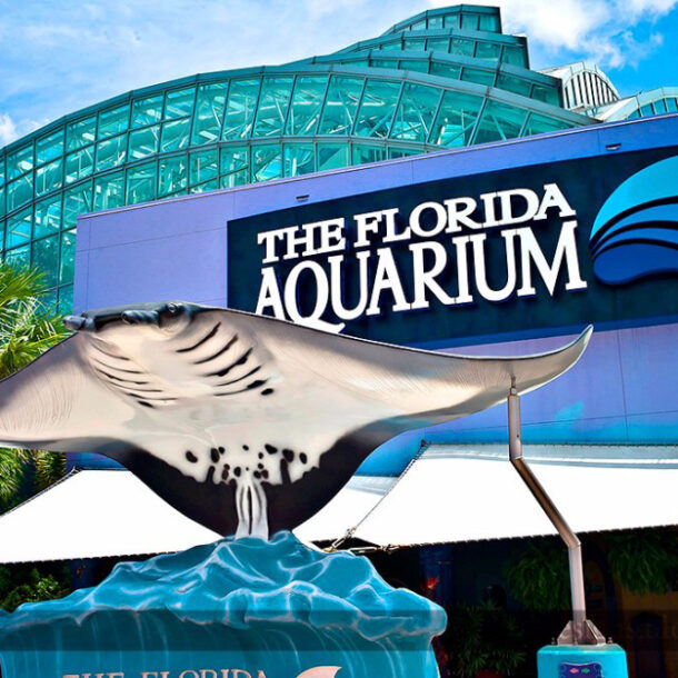 Entrance of the Florida Aquarium