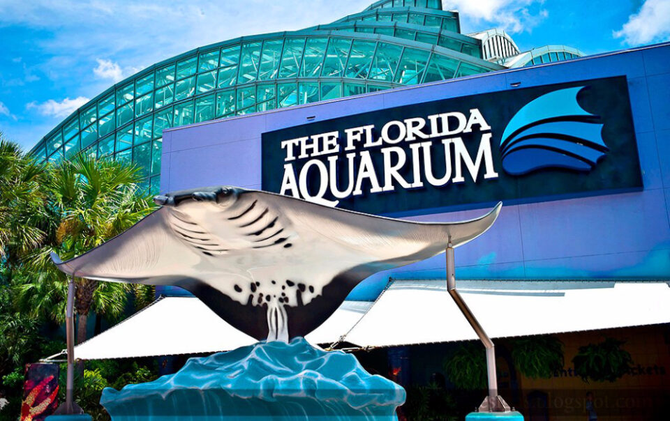 Entrance of the Florida Aquarium